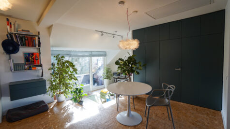 Charmante Eigentumswohnung – lichtdurchflutet, mit Südbalkon und Gemeinschaftsgarten, 21029 Hamburg, Dachgeschosswohnung