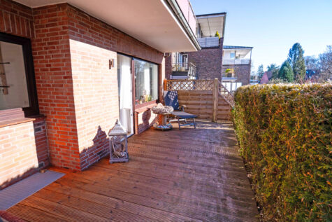 Top moderne Eigentumswohnung mit Terrasse und Garten, 22399 Hamburg, Erdgeschosswohnung