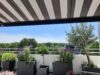 Helles Penthouse mit Panoramablick in zentraler Lage – 4 Zimmer, Terrasse & Parkplatz - Ausblick von der Terrasse im Sommer