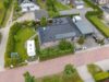 Hochwertiger KfW-70-Bungalow. Modernes Wohnen auf einer Ebene in Tespe. - Grundstück aus der Vogelperspektive