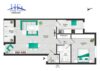 Kapitalanlage oder neues Zuhause – 2-Zimmer-ETW mit Balkon & Tiefgaragenstellplatz - Wohnung_5_Grundriss