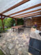 Für Paare oder die kleine Familie - Modernisiertes Reihenhaus mit schöner überdachter Terrasse - überdachte Terrasse
