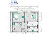 Gemütliche Dachgeschoss-Whg. mit Ausblick – 3 Zimmer mit Balkon & Garage in Pansdorf - Grundriss